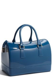 Furla Candy Rubber Satchel - Lyst
