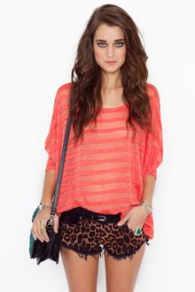Nasty Gal Surrender Cutoff Shorts - Lyst