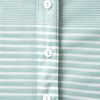 Topshop Stripe Knot Front Shirt in Green (mint) - Lyst