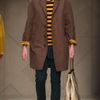 Burberry Prorsum Striped Crew Neck Tshirt in Orange for Men (bright larch) - Lyst