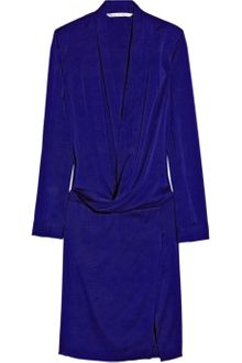Diane Von Furstenberg Issie Stretch-silk Dress - Lyst