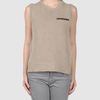 Celine Sleeveless Jumper in Beige (sand) - Lyst