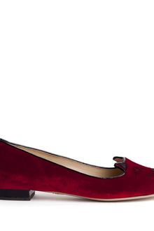 Charlotte Olympia Kitty Flats - Lyst