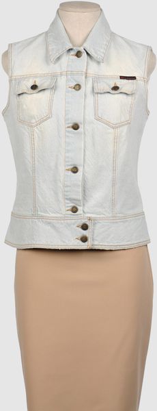 Dolce & Gabbana Denim Outerwear in Blue - Lyst
