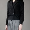 Marc By Marc Jacobs Cropped Jacket in Black - Lyst