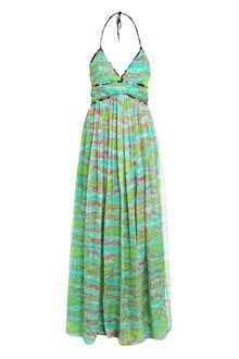 Matthew Williamson Escape Neon Stripe Dress - Lyst