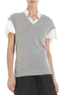 Sacai Trompe Loeil Blouse - Lyst