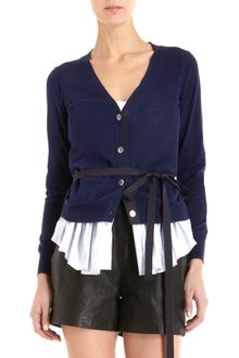 Sacai Trompe Loeil Cardigan - Lyst