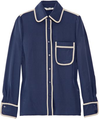  Pajama-style Silk Shirt 