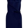 3.1 Phillip Lim V Neck Warped Front Belted Dress in Blue - Lyst