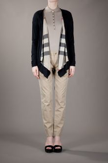 Burberry Brit Open Front Cardigan - Lyst