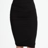 Donna Karan New York Double Layer Skirt in Black - Lyst