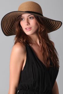 Eugenia Kim Bunny Striped Brim Straw Sunhat - Lyst