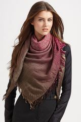 Gucci Gg Pattern Shawl