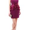 Notte By Marchesa Organza Ruffle Dress in Purple - Lyst