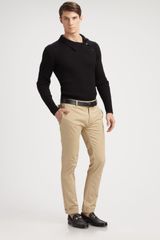 Ralph Lauren Black Label Turtleneck Button Sweater