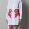 Stella Mccartney Penelope Cotton Palmtree Dress in White - Lyst