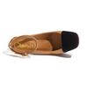 Yves Saint Laurent Colorblock Sling Pump in Brown (clay/ red/ black suede) - Lyst