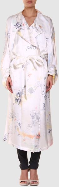 Alexander Wang Coats in White (ivory) - Lyst