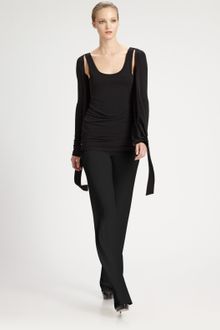 Donna Karan New York Wide-leg Pants - Lyst