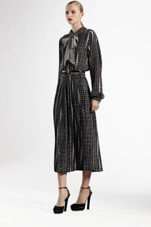 Gucci Silk Plissé Dress - Lyst