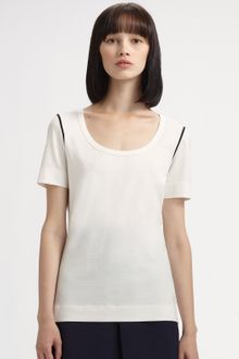 Akris Punto Cotton Tee - Lyst
