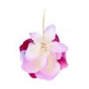 Asos Collection Limited Edition Fabric Flower Hoops in Purple - Lyst