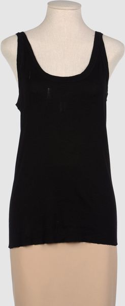 Balmain Sleeveless Tshirt - Lyst