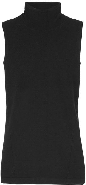 Donna Karan New York Stretch Knitted Top - Lyst