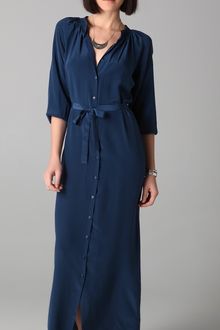Tucker Floor Length Dress - Lyst