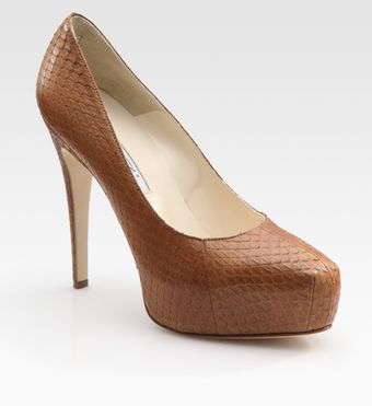 Brian Atwood Maniac Watersnake Platform Pumps - Lyst