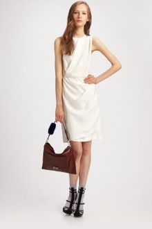 3.1 Phillip Lim Draped Wrap-dress - Lyst