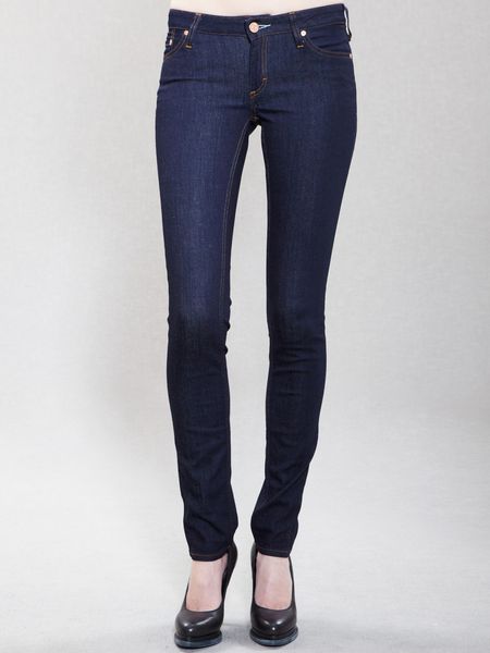 Acne Kex Soft Raw in Blue (denim) - Lyst