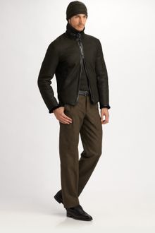 Armani Moleskin Trousers - Lyst