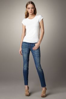 Current/Elliott The Ankle Skinny Commodore Jeans - Lyst