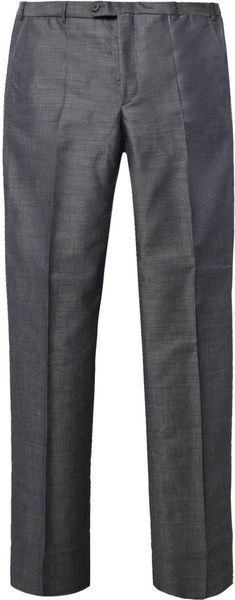 Lanvin Cotton-mohair Trousers - Lyst