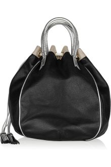 Meredith Wendell Leather Bucket Tote - Lyst