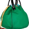 Meredith Wendell Colorblocked Canvas Bucket Tote in Green - Lyst