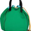 Meredith Wendell Colorblocked Canvas Bucket Tote in Green - Lyst