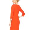 Michael Kors Boucle Shift Dress in Orange (sienna) - Lyst