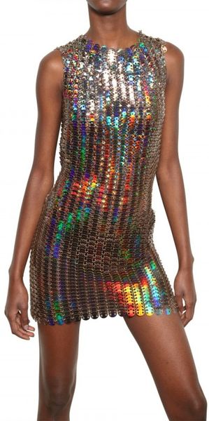 Paco Rabanne Chainmail Dress - Lyst