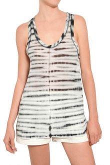 Proenza Schouler Tie Dye Cotton Jersey Tank Top - Lyst