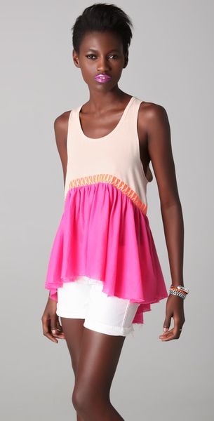 Sass And Bide Raw Appeal Tank - Lyst