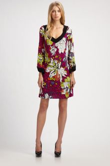 Trina Turk Bell Sleeve Dress - Lyst