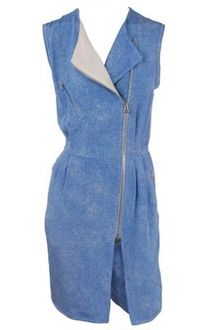 3.1 Phillip Lim Zip Pocket Biker Romper - Lyst