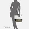 3.1 Phillip Lim Colorblock Haircalf & Patent Leather Satchel in Multicolor (grey)