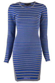 Alexander Wang Engineered Striped Dress - Lyst