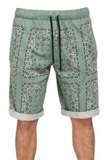 D&G Bandana Print Fleece Shorts - Lyst