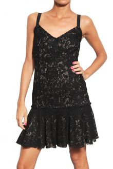 Dolce & Gabbana Viscose Macramè Dress - Lyst