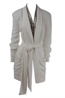 Donna Karan New York Shawl Collar Smoking Jacket - Lyst